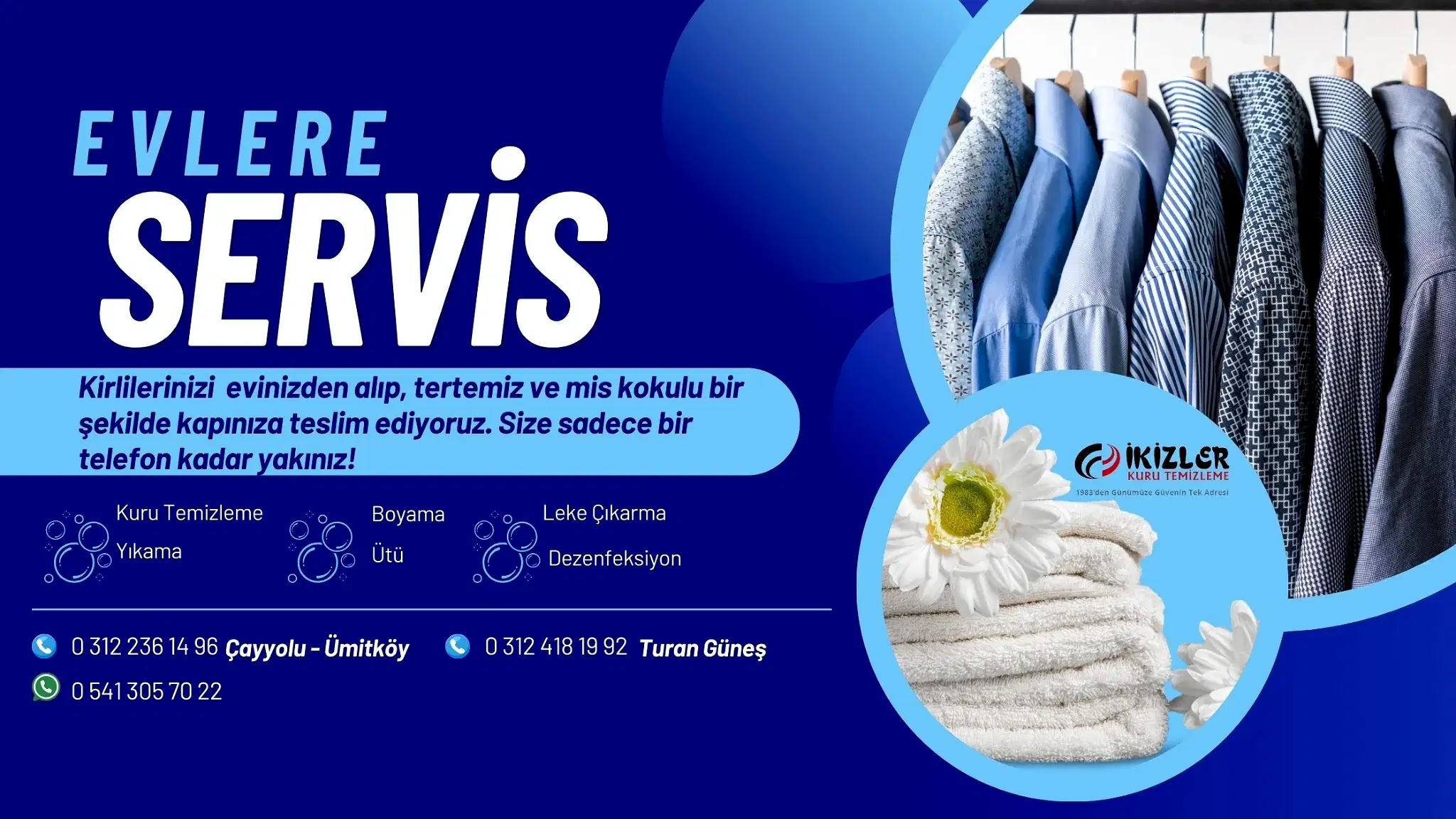 Ankara Kuru Temizleme Hizmeti